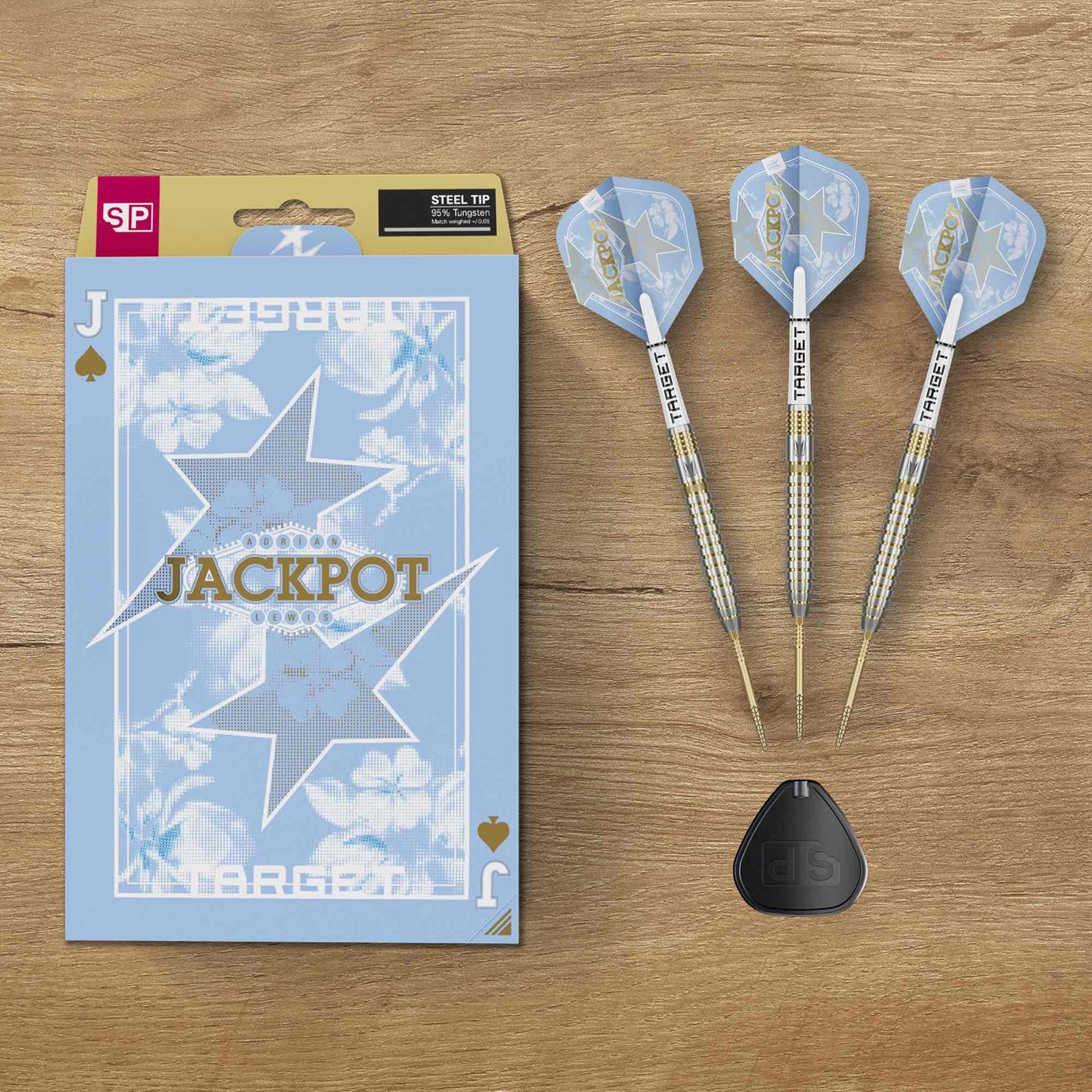 Target Adrian Lewis Showdown Swiss Point 95% Steel Tip Darts