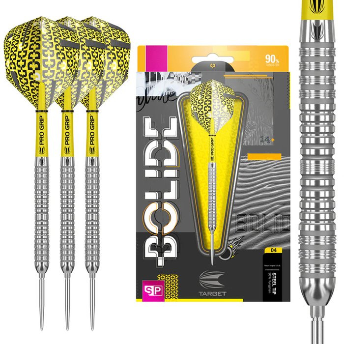 Target Bolide 04 Swiss Point 90% - Steel Tip Darts - Dartshopper.com
