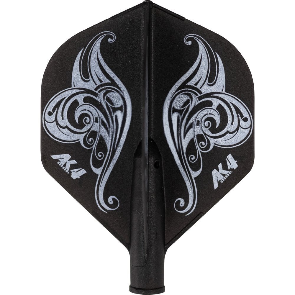 Cuesoul - Tero System AK4 Flower - Black Standard - Dart Flights