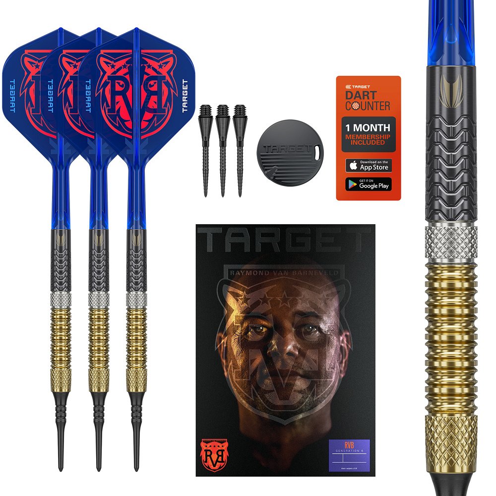 Target Raymond van Barneveld G6 95% - Soft Tip Darts