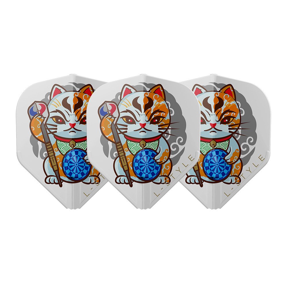 L-Style L1 Pro Kevin Chatte V1 White - Alette per Freccette