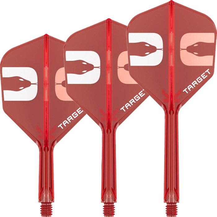 Target K-Flex Nathan Aspinall Red NO6 - Dart Flights