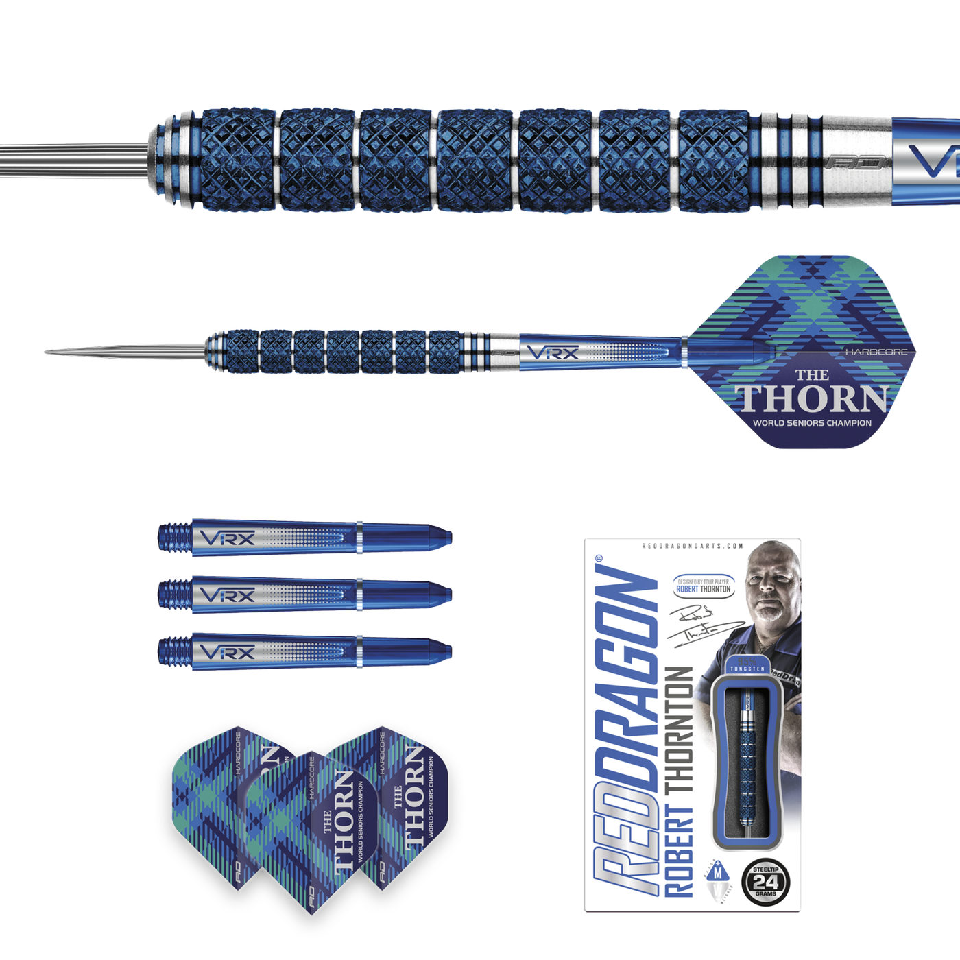 Robert Thornton - Seniors World Champion Cobalt SE 95% Darts