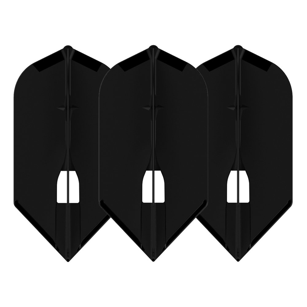 L-Style Champagne L6 Pro Slim Black Darts Flights
