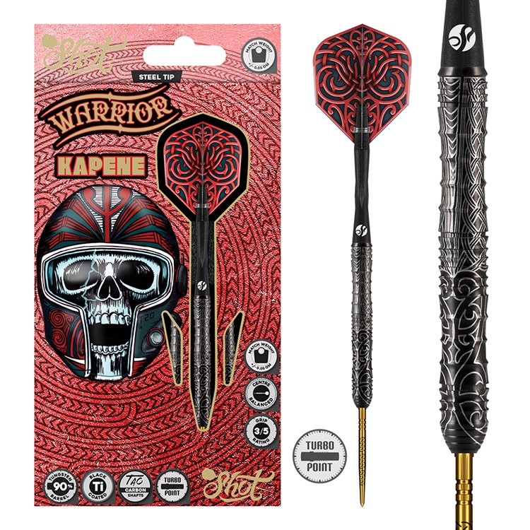 Shot Warrior Kapene Turbo Point 90% - Dartpfeile