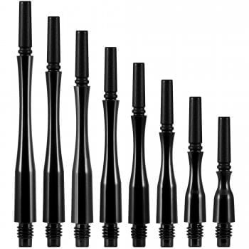Cosmo Darts Fit Shafts Gear Hybrid - Dark Black - Locked Darts Shafts