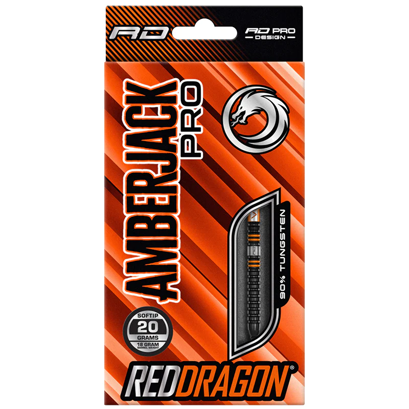 Red Dragon Amberjack Pro 1 90% - Soft Tip Darts - Dartshopper.com