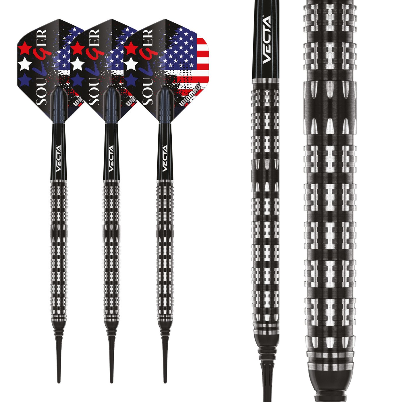 Winmau Leonard Gates 90% - Soft Tip Darts - Dartshopper.com