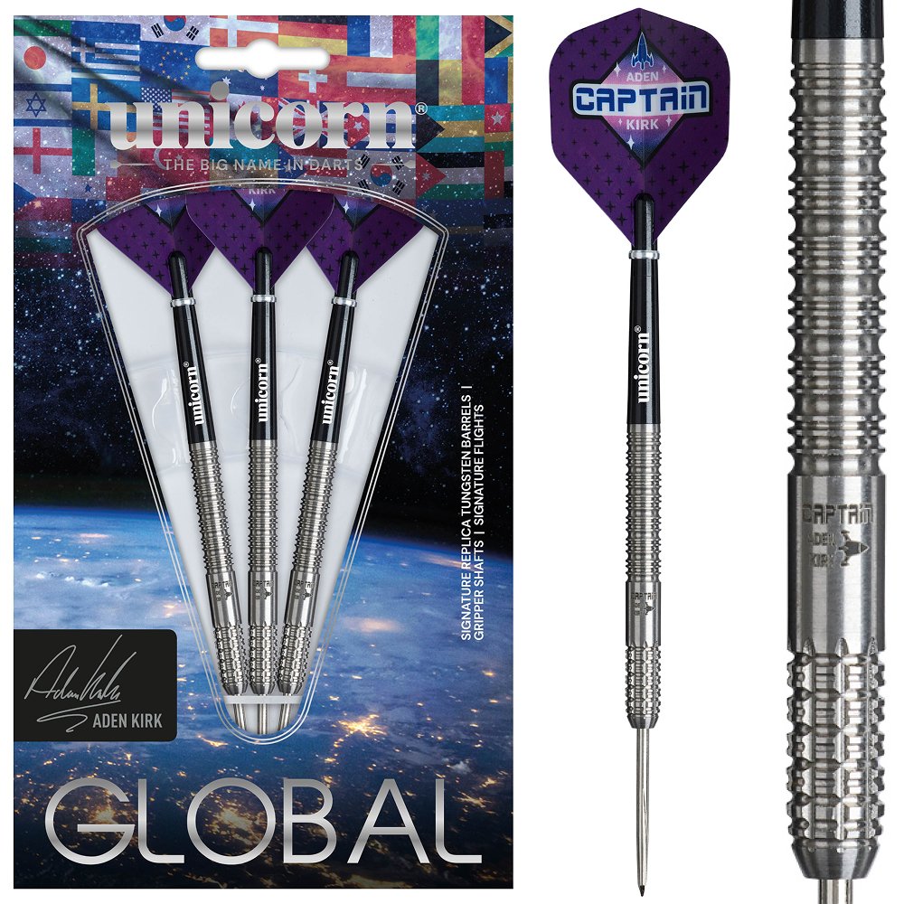 Unicorn Aden Kirk 90% - Steel Tip Darts