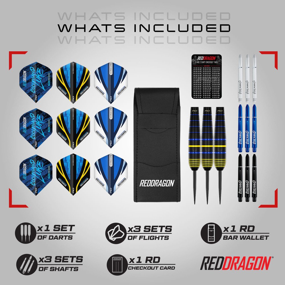 Red Dragon Luke Humphries Coolhand Luke Brass Darts