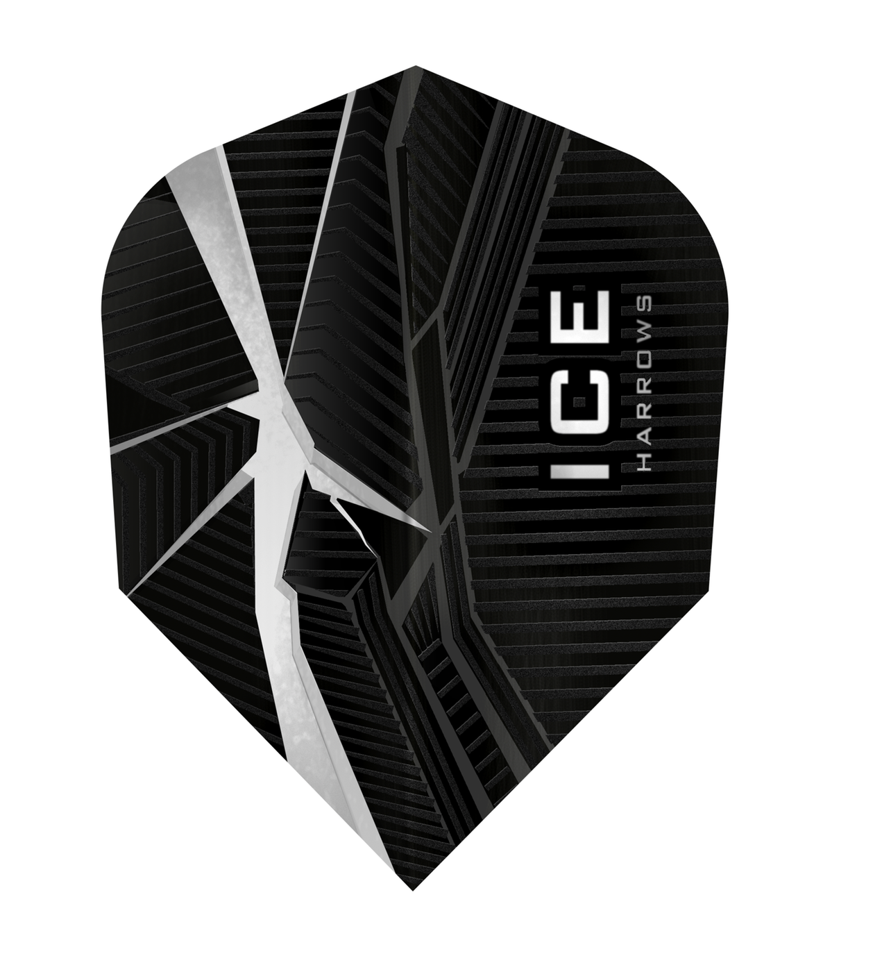 Harrows ICE Recut Clear Darts Flights