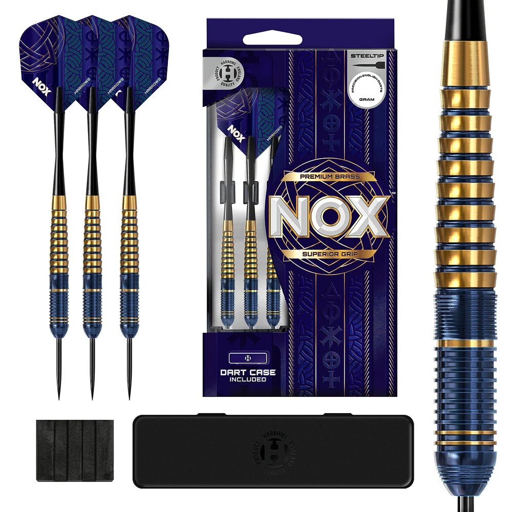 Dardos Harrows Nox Brass Punta de Acero
