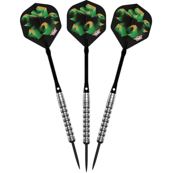 Bull's Chaos Green 90% - Steel Tip Darts - Dartshopper.com