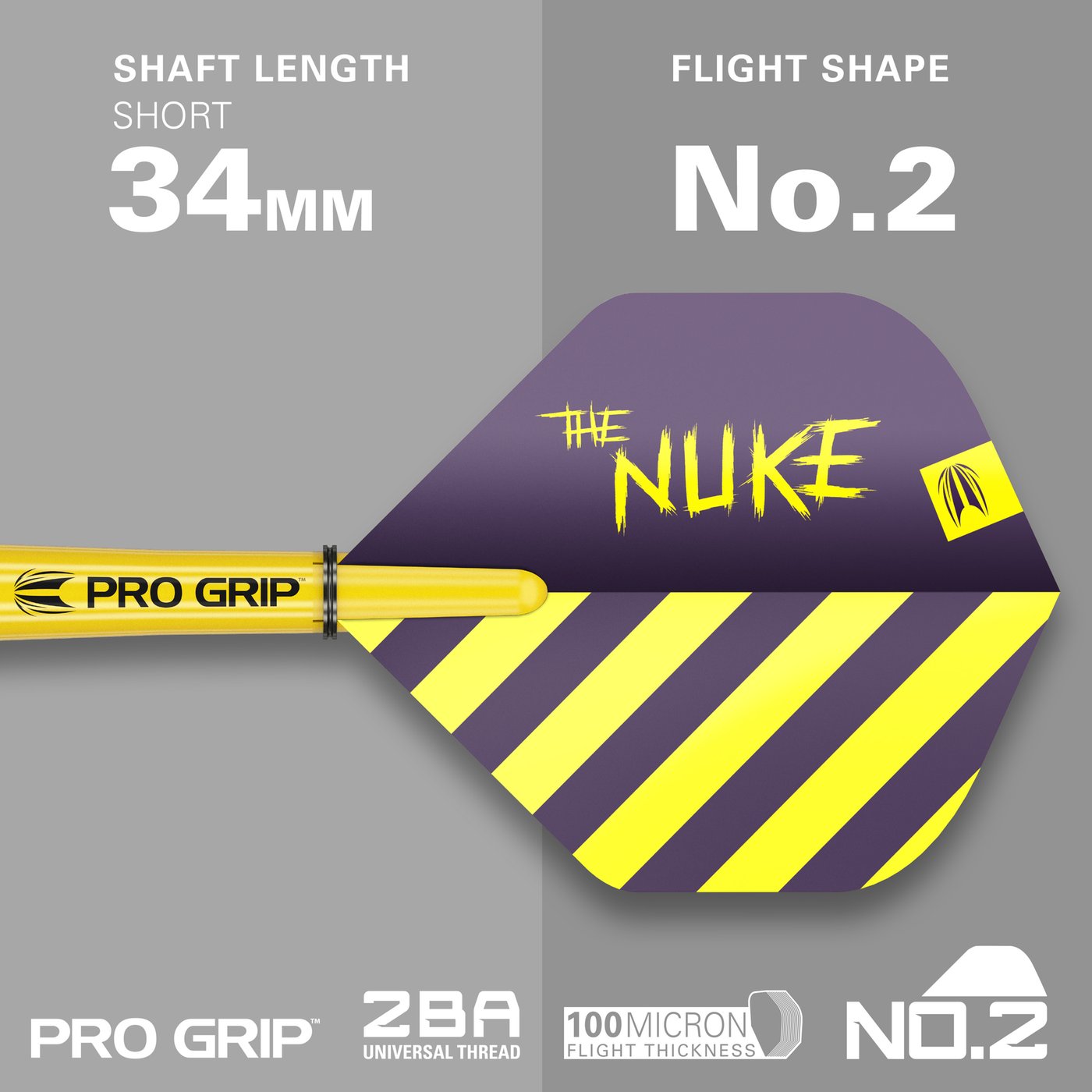 Target Luke 'The Nuke' Littler 80% Tungsten - Steel Tip Darts Target Luke 'The Nuke' Littler 80% Tungsten - Steel Tip Darts