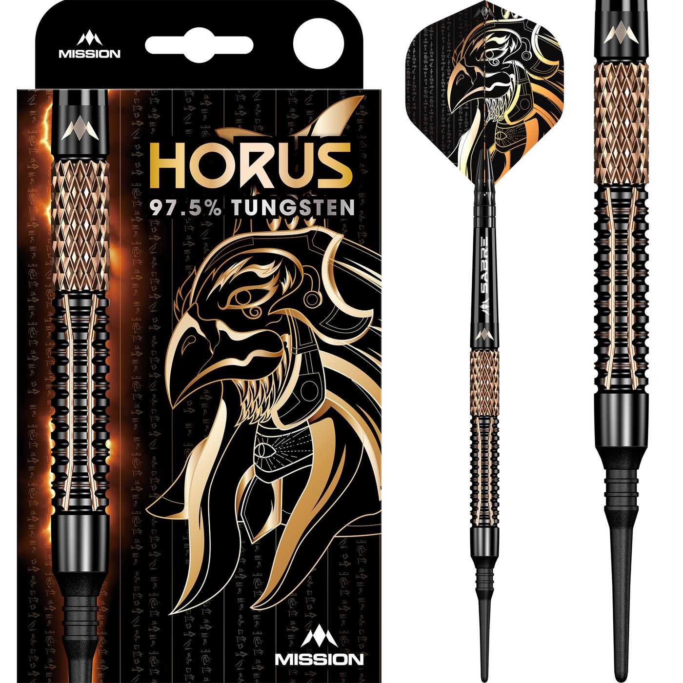 Mission Horus 97.5% Soft Tip Darts