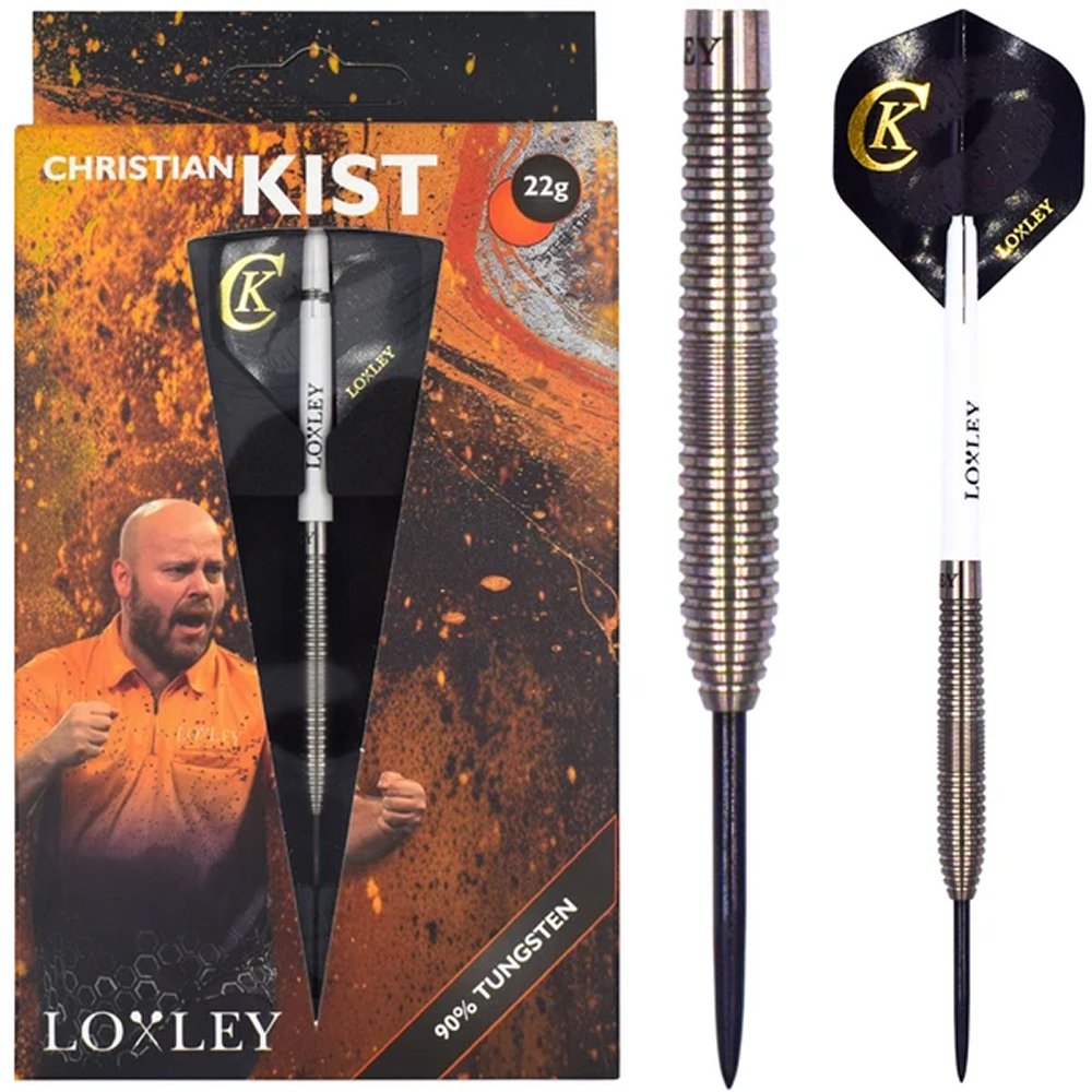 Loxley Christian Kist Model Zero 90% - Fléchettes pointe Acier
