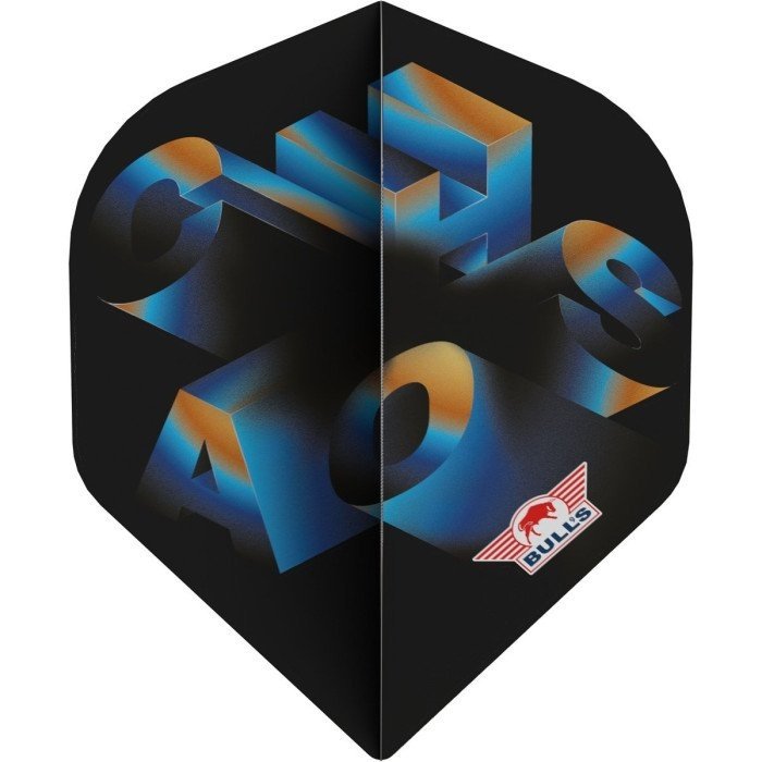Bull's Chaos Blue NO2 Darts Flights