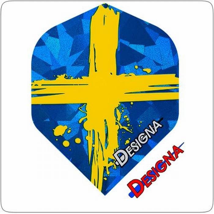 Poly Country Sweden Darts Flights