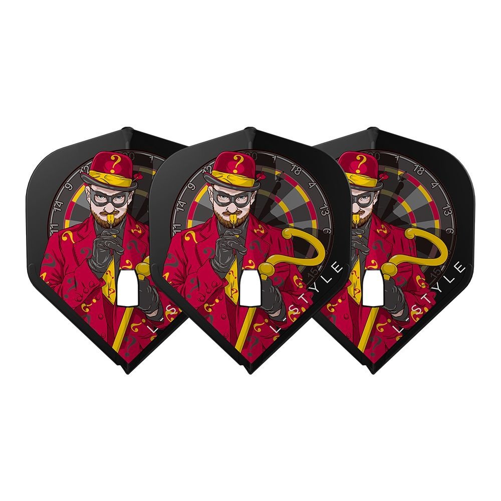 L-Style Champagne L1 Brian Raman V1 Black Darts Flights