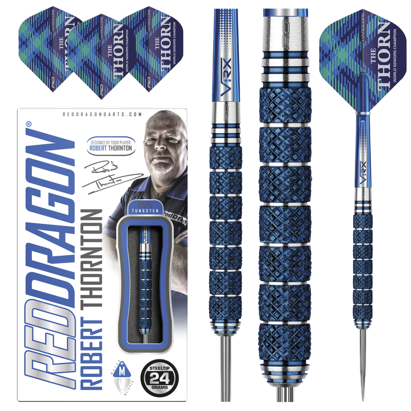 Robert Thornton - Seniors World Champion Cobalt SE 95% Darts