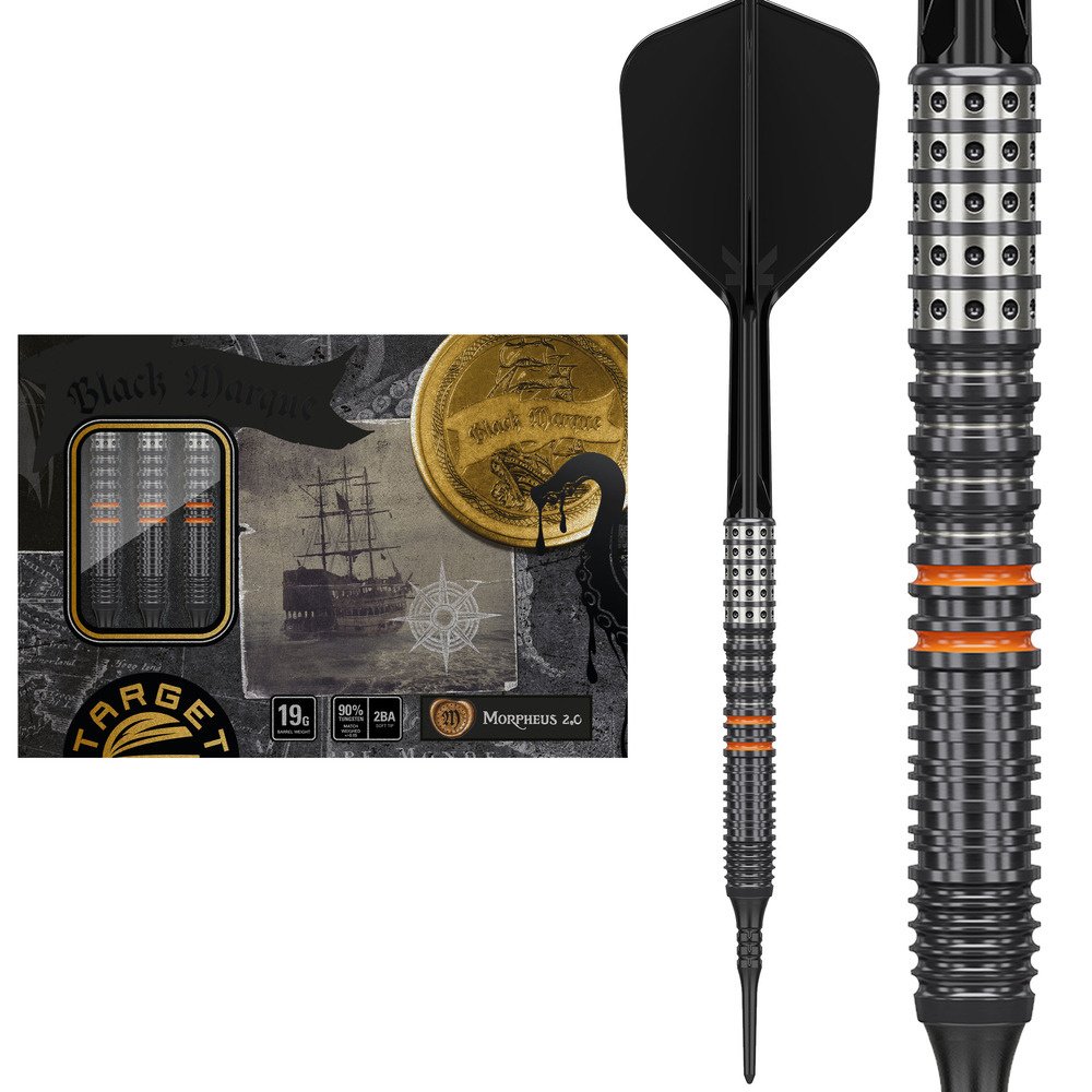 Target Japan Black Marque Morpheus G2 90% Soft Tip Darts
