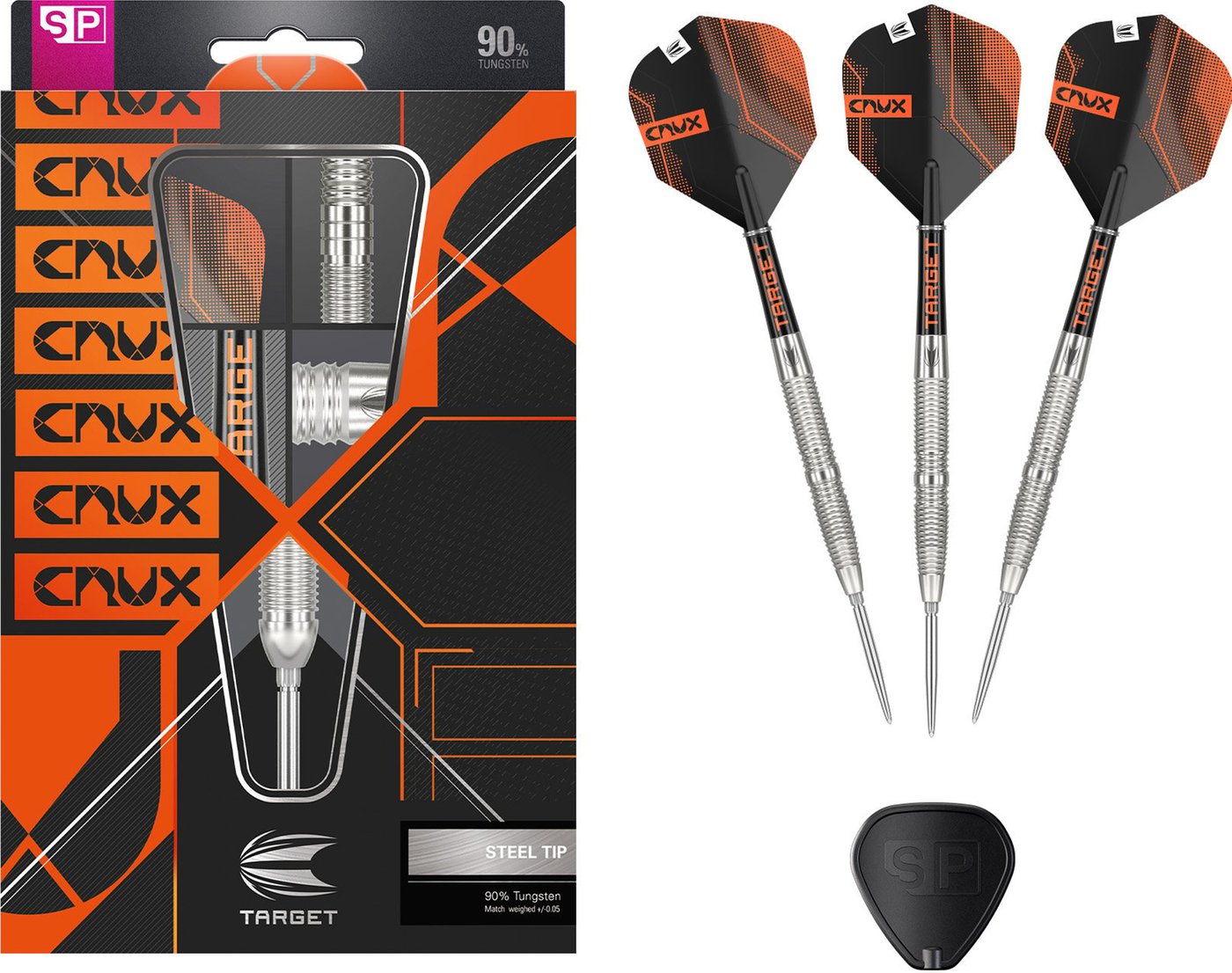 Lotki Target Crux 02 Swiss Point 90% - Dartshopper.pl