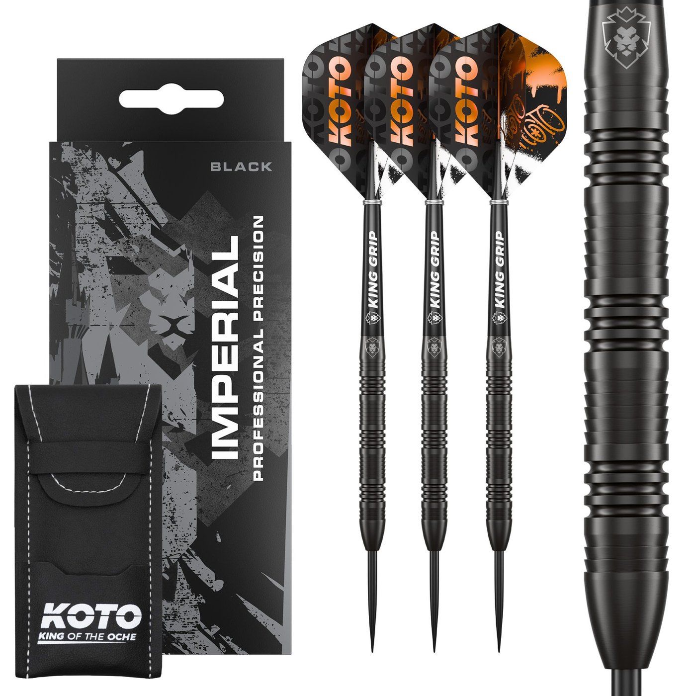 KOTO Imperial Black 80% - Steel Tip Darts