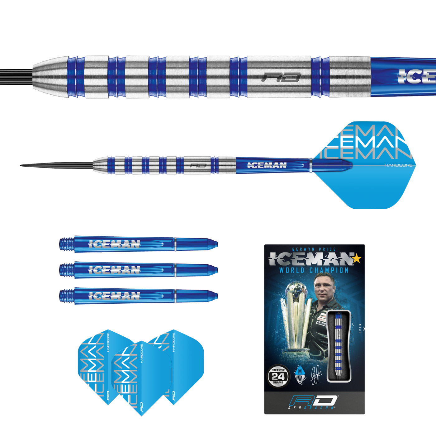 Lotki Red Dragon Gerwyn Price Iceman Challenger 80%