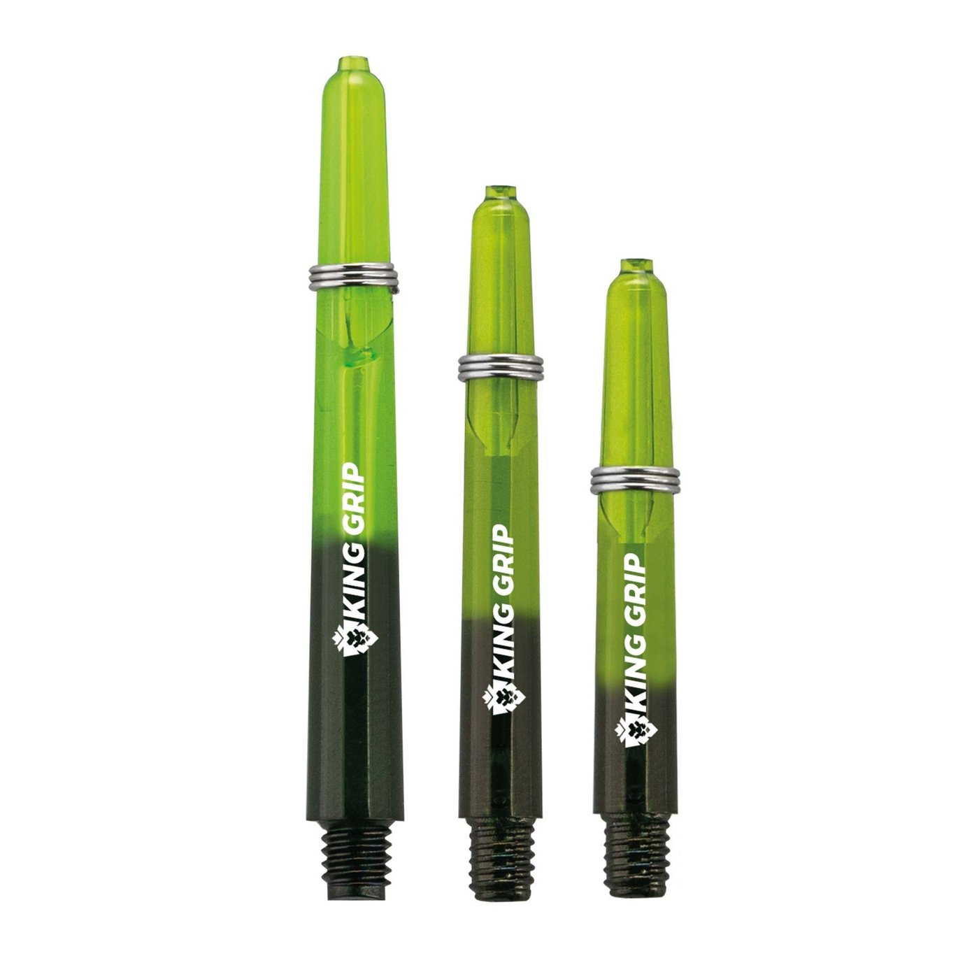 KOTO King Grip Colours Green Black Darts Shafts