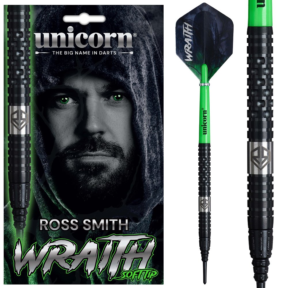 Unicorn Wraith Ross Smith 90% - Soft Tip Darts