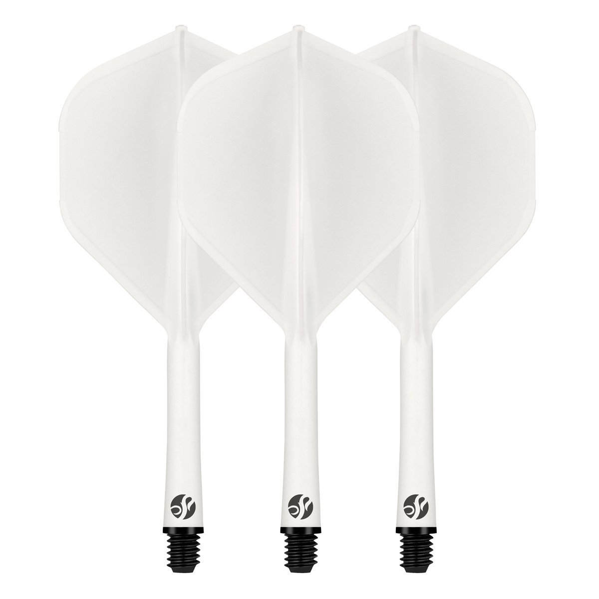 Shot Flight Deck System White NO2 Dart Flights
