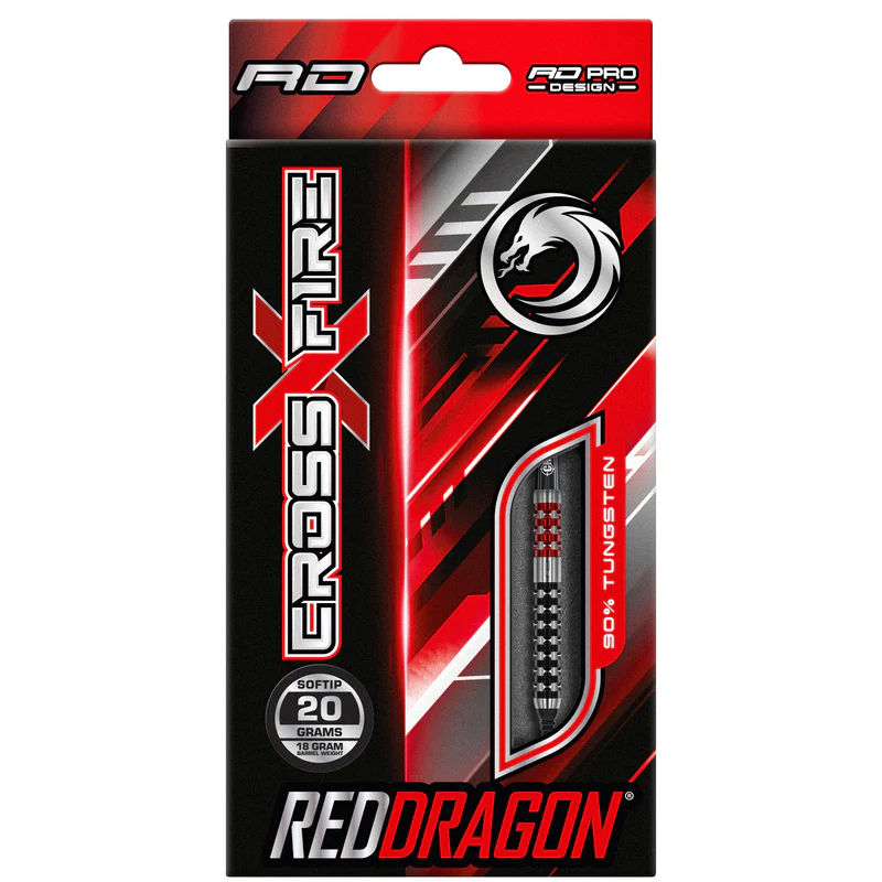 Red Dragon Crossfire 90% Soft Tip Darts