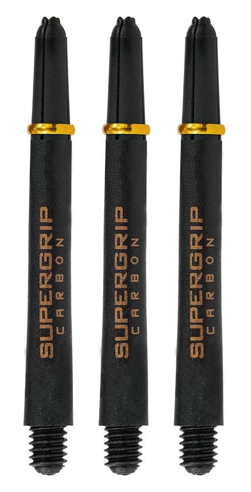 Harrows Supergrip Carbon Gold Darts Shafts