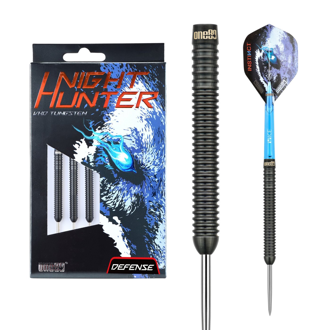ONE80 Night Hunter Defense 90% Darts