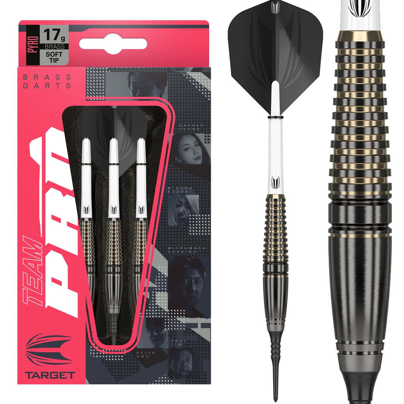 Target Japan Mitsumasa Hoshino Brass Soft Tip Darts