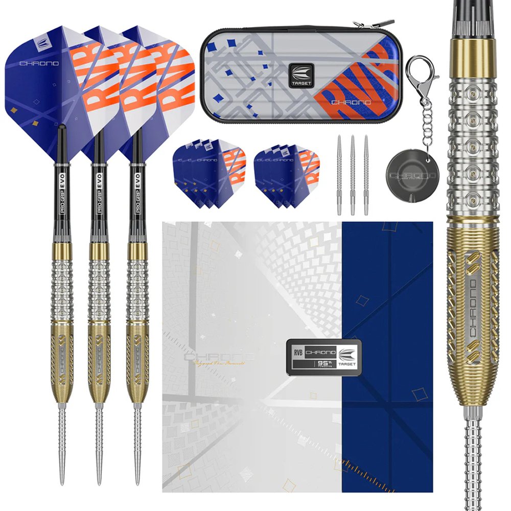 Target Raymond van Barneveld Chrono Swiss Point 95% Steel Tip Darts