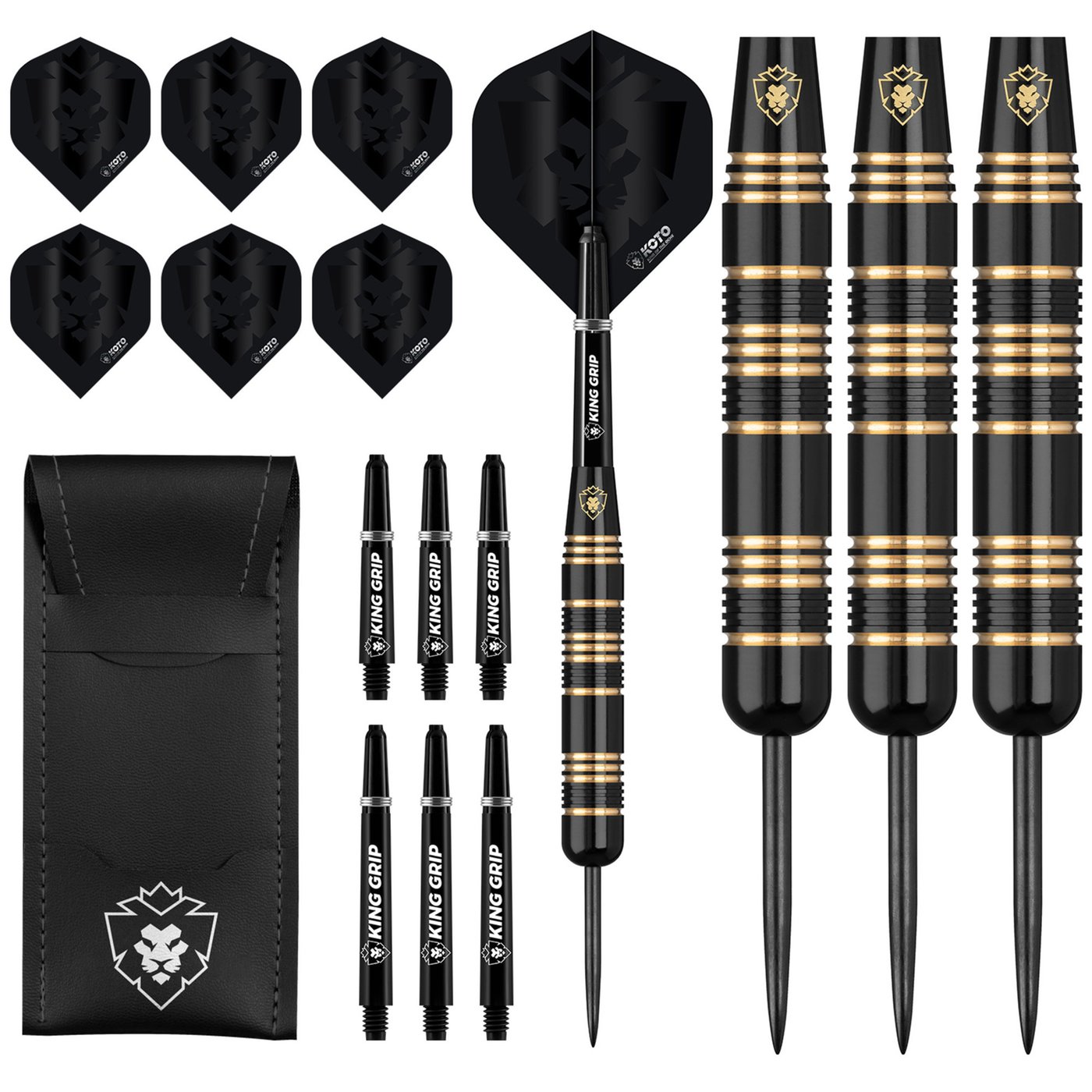 KOTO Black Academy Brass Darts