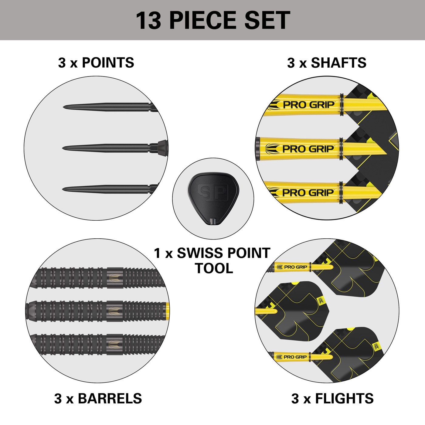 Target Bolide Void 02 Swiss Point 90% - Steel Tip Darts