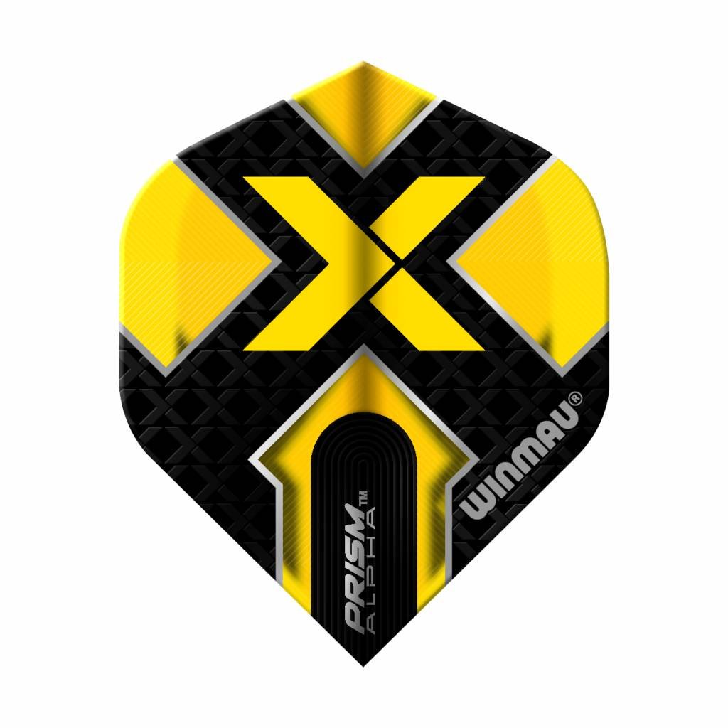 Plumas Winmau Prism Alpha Black & Yellow