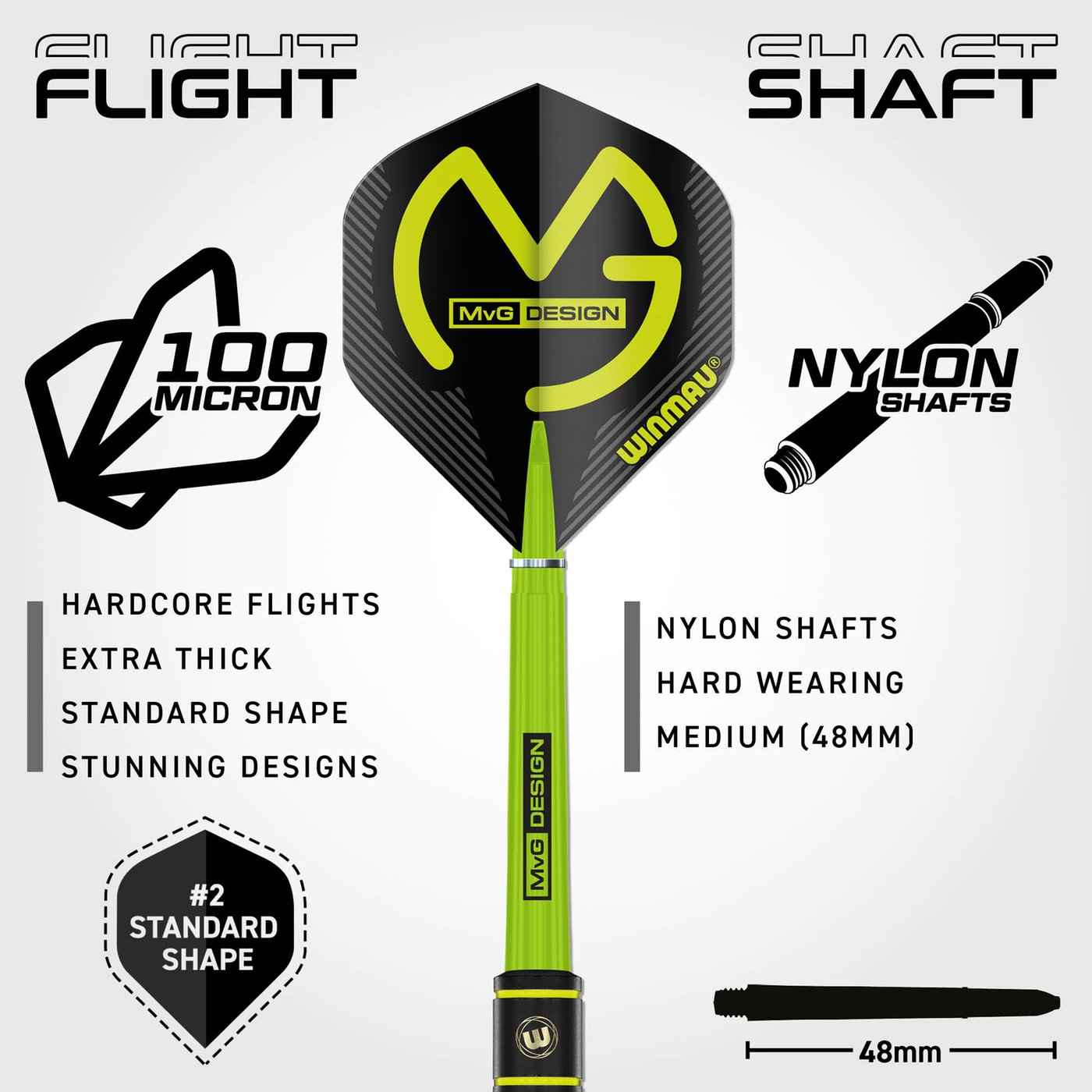 Winmau Michael van Gerwen Brass Signature Edition - Steel Tip