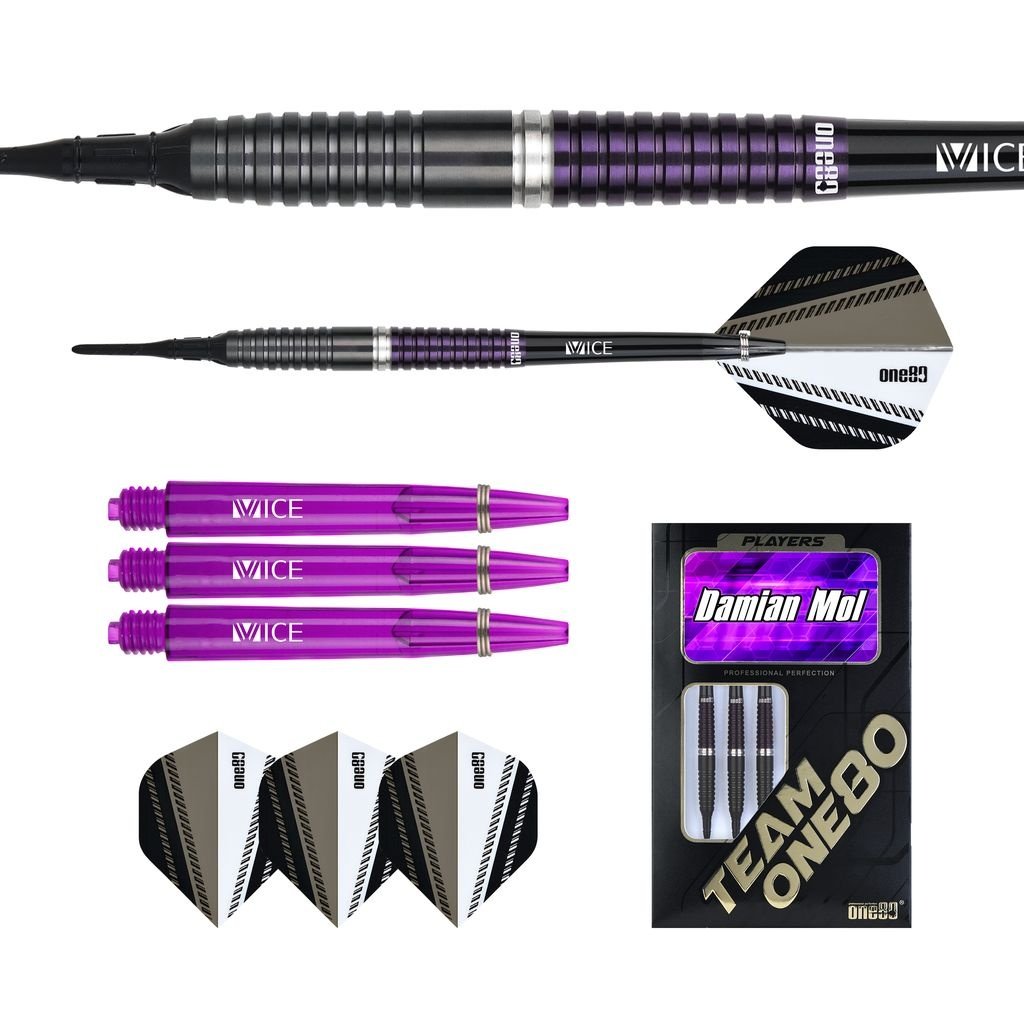 ONE80 Damian Mol 90% Soft Tip Darts