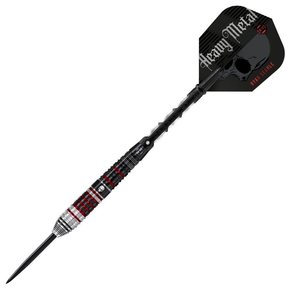 Harrows Ryan Searle Heavy Metal Series Lot de 3 fléchettes Professionnelles avec Pointe en Acier tungstène