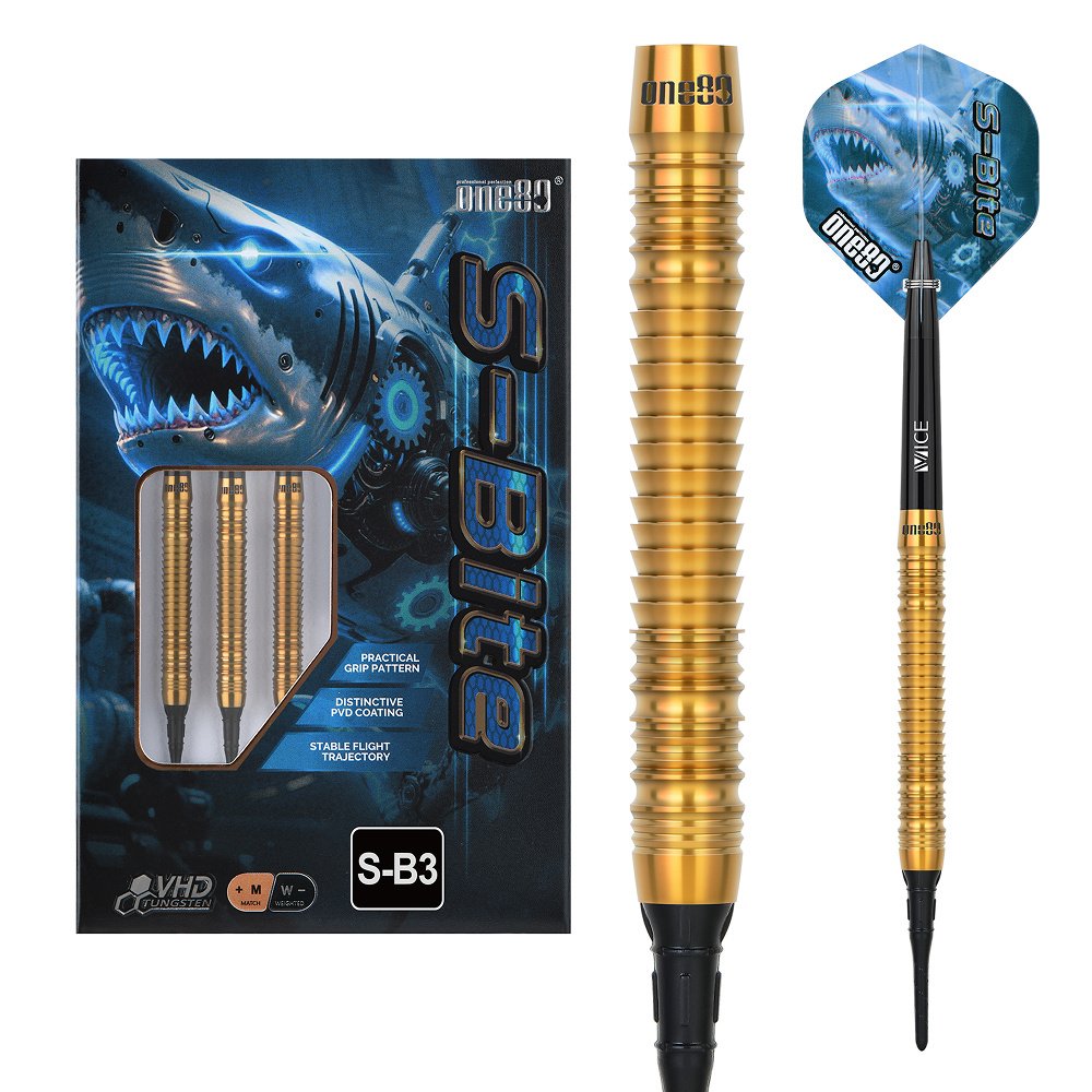 Dardos ONE80 Sbite-S-B3 90%  Punta de Plástico
