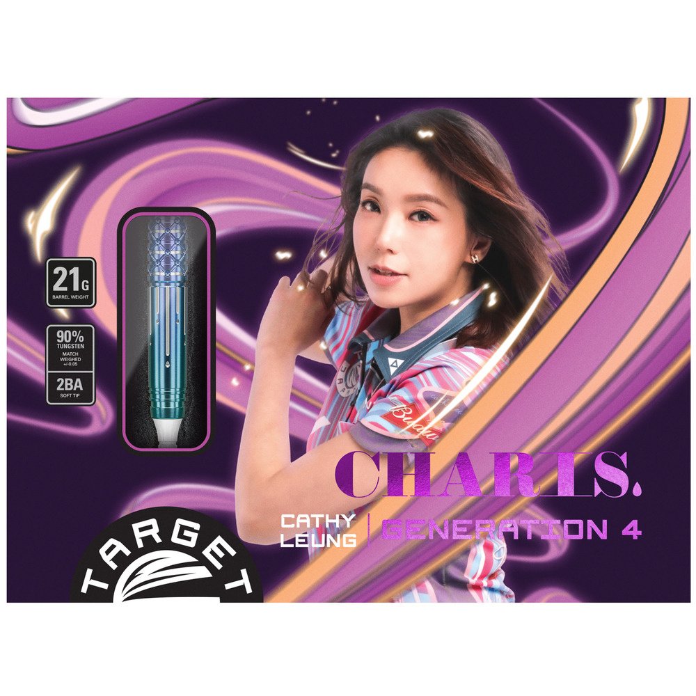 Target Japan Cathy Leung Charis G4 Max 90% Soft Tip Darts