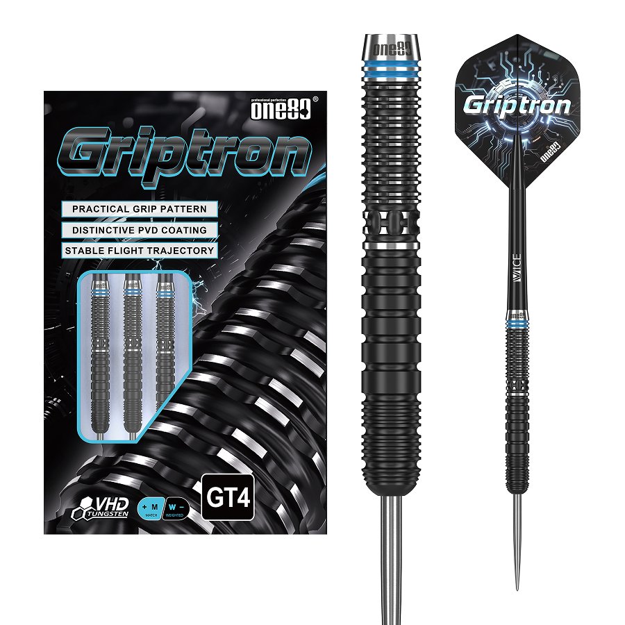 ONE80 Griptron GT4 90% - Šipky Steel