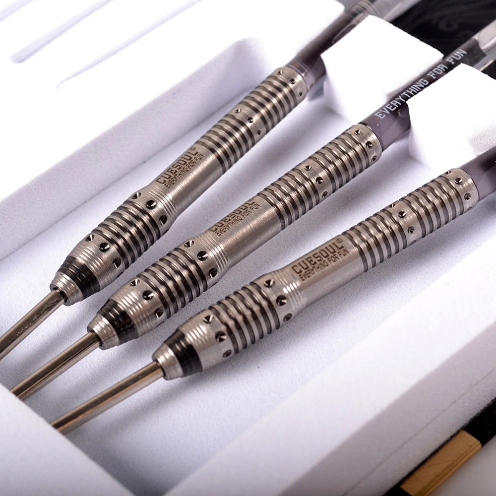 Cuesoul Scorpion Black 90% Steel Tip Darts