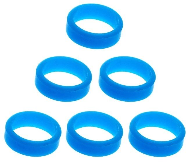 L-Style L Rings - Light Blue
