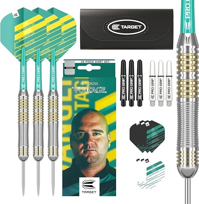 Target Rob Cross Brass Set 22 Pieces Darts