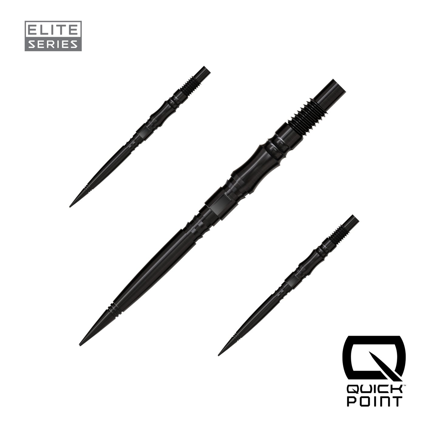 Harrows Quick Points Elite Series Axis Black