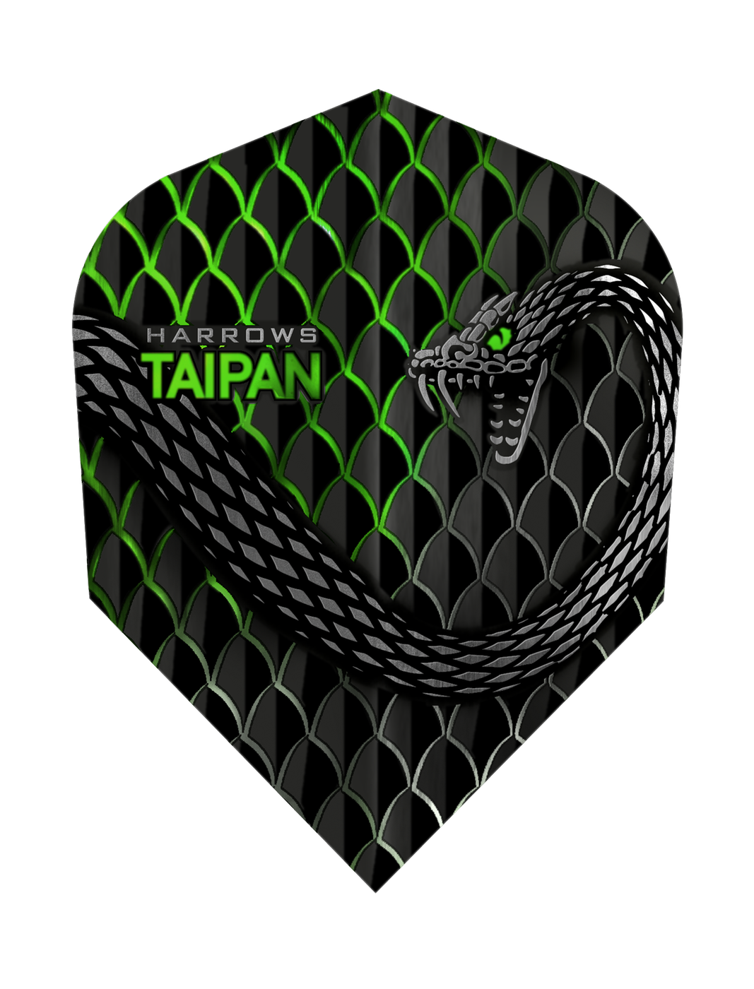 Harrows Taipan Green Darts Flights